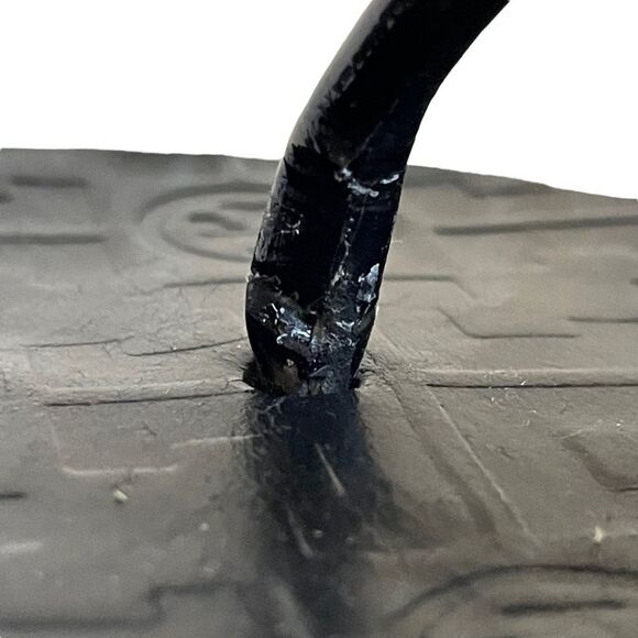 Tory Burch Black Patent Leather Thora Thong Sandals, size 9M - Picture 10 of 12